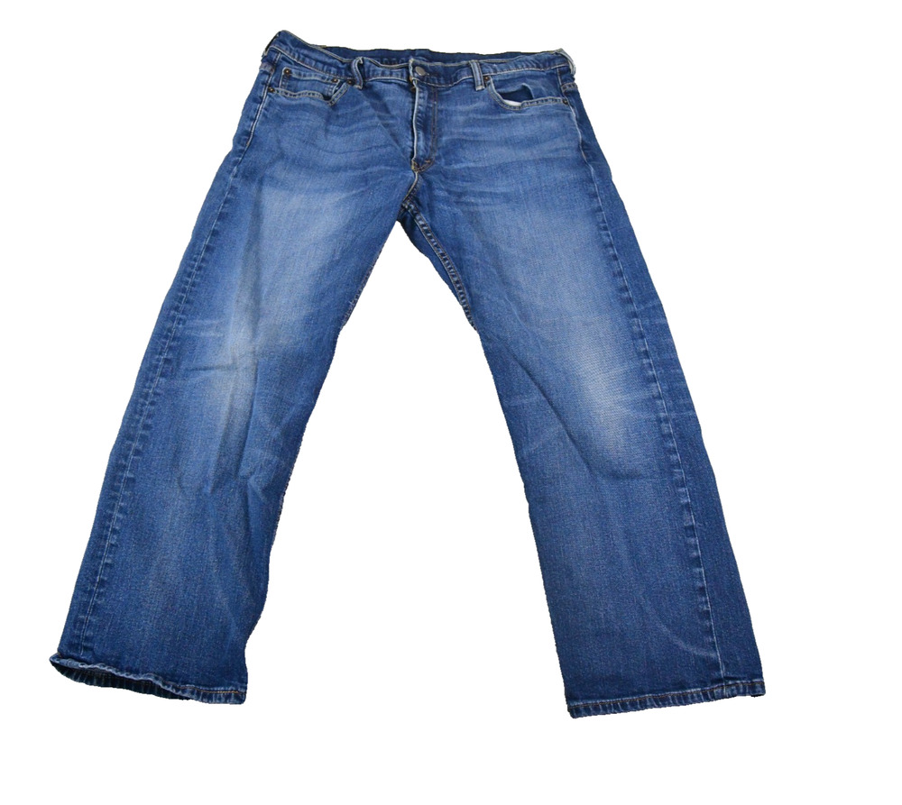 Levis Jeans 569 Mens 36x30 (34x27 Actual) Loose Staright Blue Denim